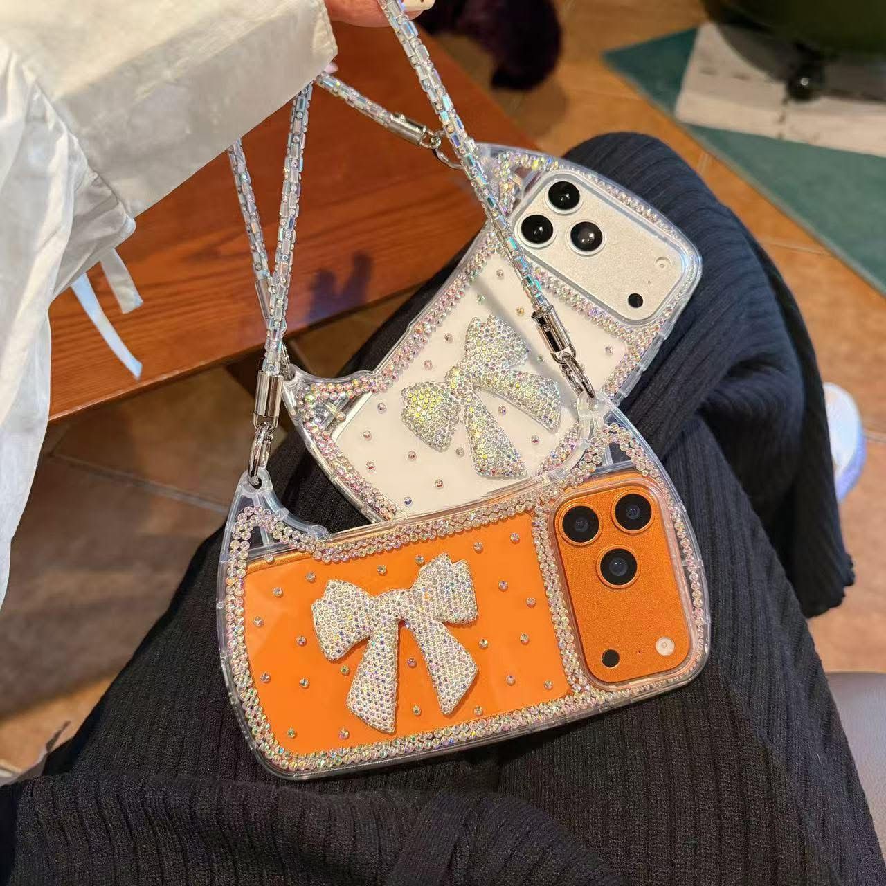 Bow Boquet Charm Bag Case