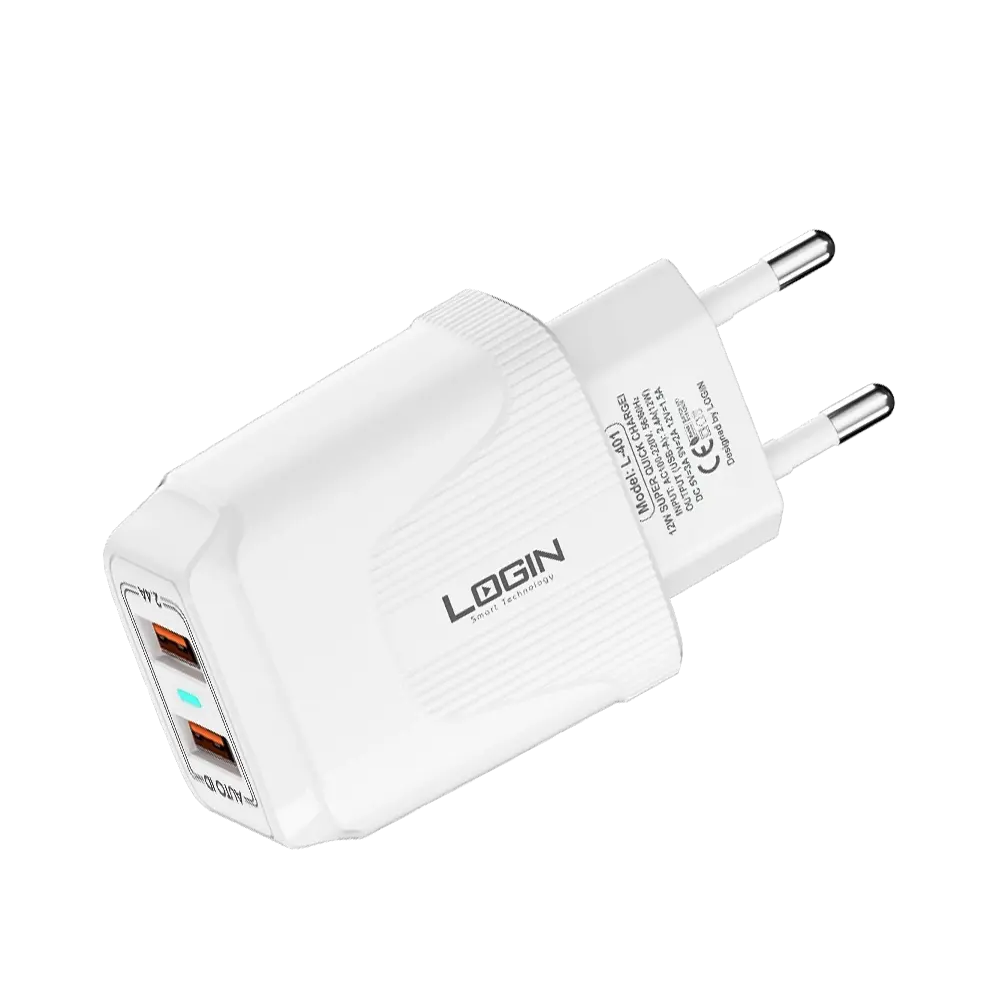 L-401 Charger 2.4A | Micro | Type-C