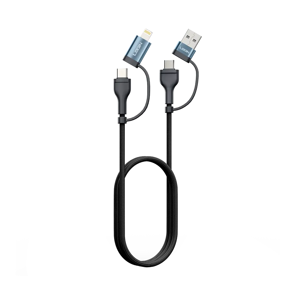 L-910 4 IN 1 Cable 60W | Metal Alloy Head