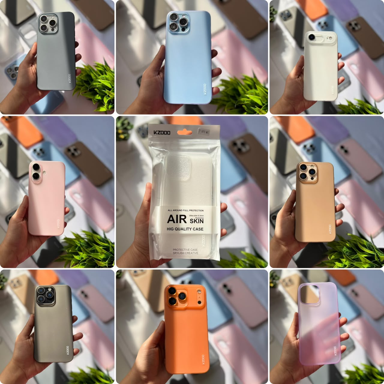 KZDOO SLIM TPU CASE🔥 anti yellow