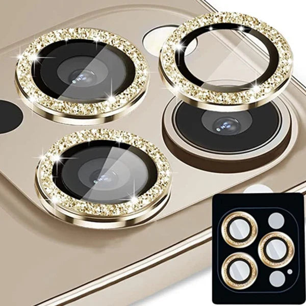 Diamond Camera Lens Protector for iphone 16series to 11series
