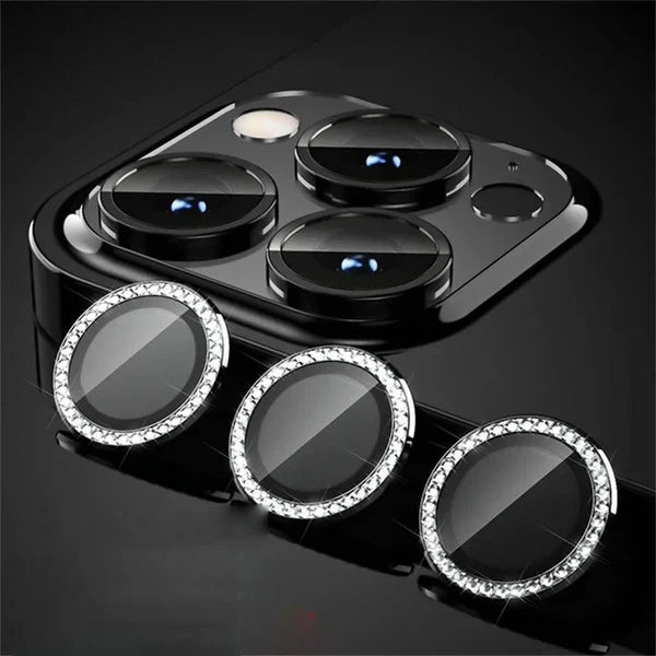 Diamond Camera Lens Protector for iphone 16series to 11series