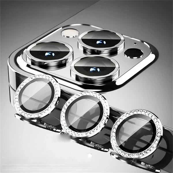 Diamond Camera Lens Protector for iphone 16series to 11series
