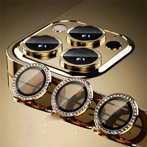 Diamond Camera Lens Protector for iphone 16series to 11series
