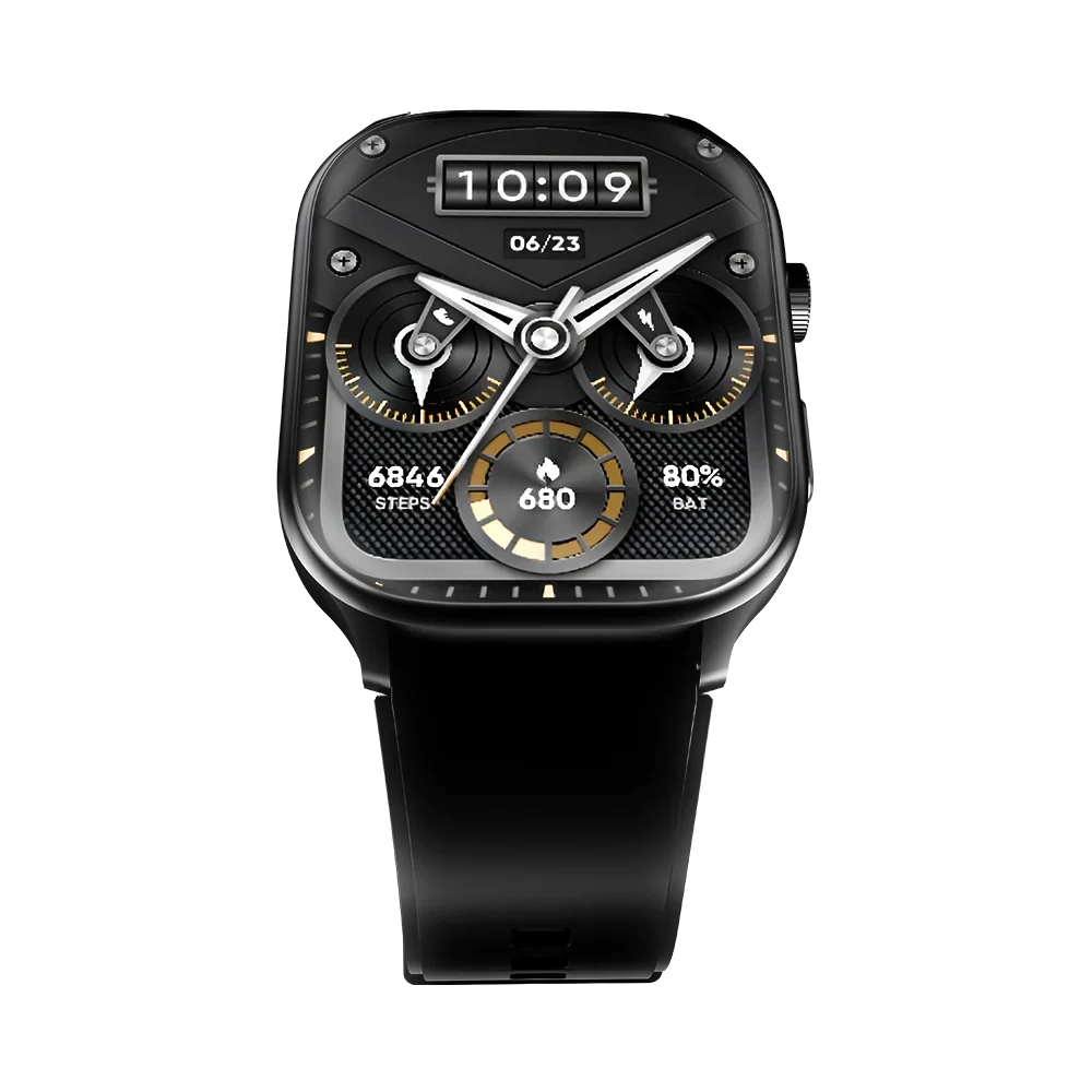 L-120 Ridge Smart Watch "Leather + Silicone"
