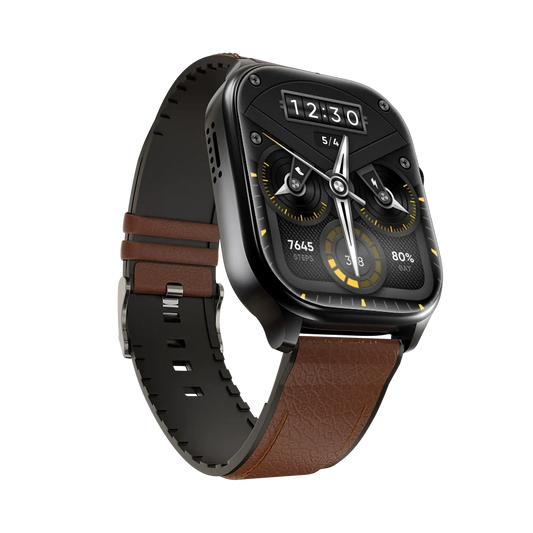 L-120 Ridge Smart Watch "Leather + Silicone"