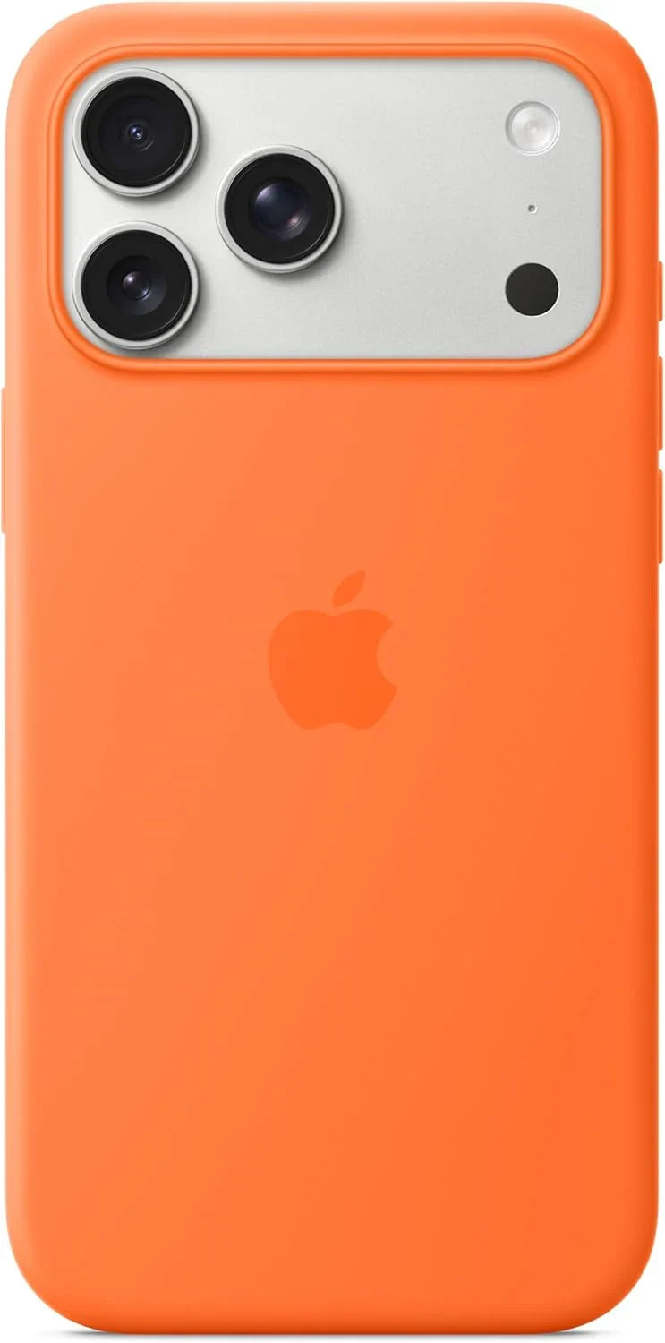 Ófficial Orange Silicone Case for iPhone 17 Series