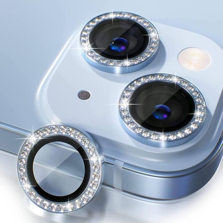 Diamond Camera Lens Protector for iphone 16series to 11series