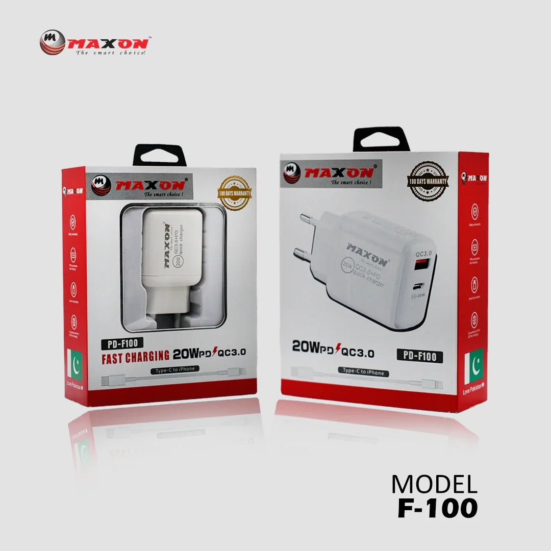 F-100 20w PD Wall Charger