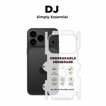 iPhone 17pro Max back Sheet "360 protection"