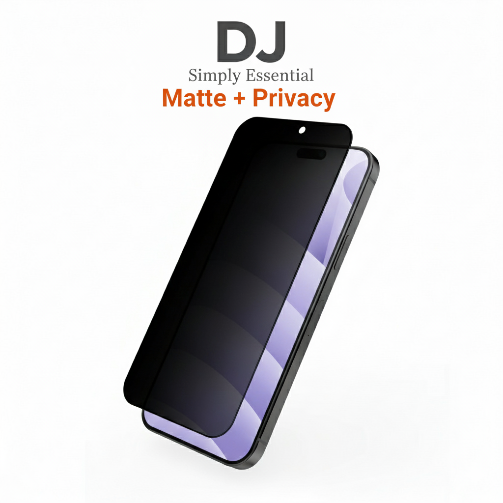 "MATTE + PRIVACY" Tempered Glass For iPhone 13 series