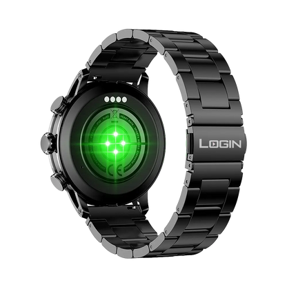L-108 Royal Smart Watch "Black Chain"