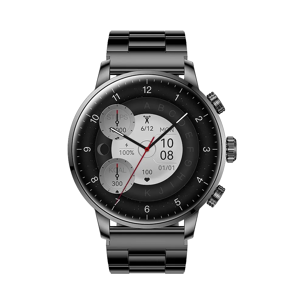 L-108 Royal Smart Watch "Black Chain"