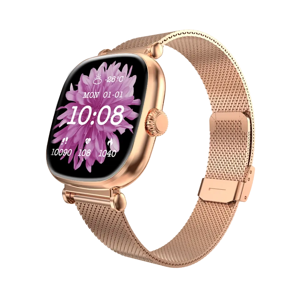 L-110 Enigma Diva Smart Watch Premium Design | AOD