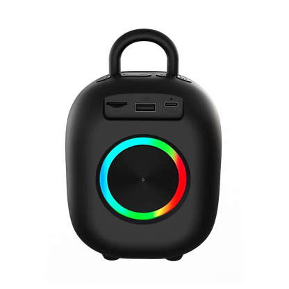 L-273 Ravok Portable Wireless Speaker RGB Glow Beats | Mobile Built-in Holder