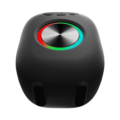 L-273 Ravok Portable Wireless Speaker RGB Glow Beats | Mobile Built-in Holder