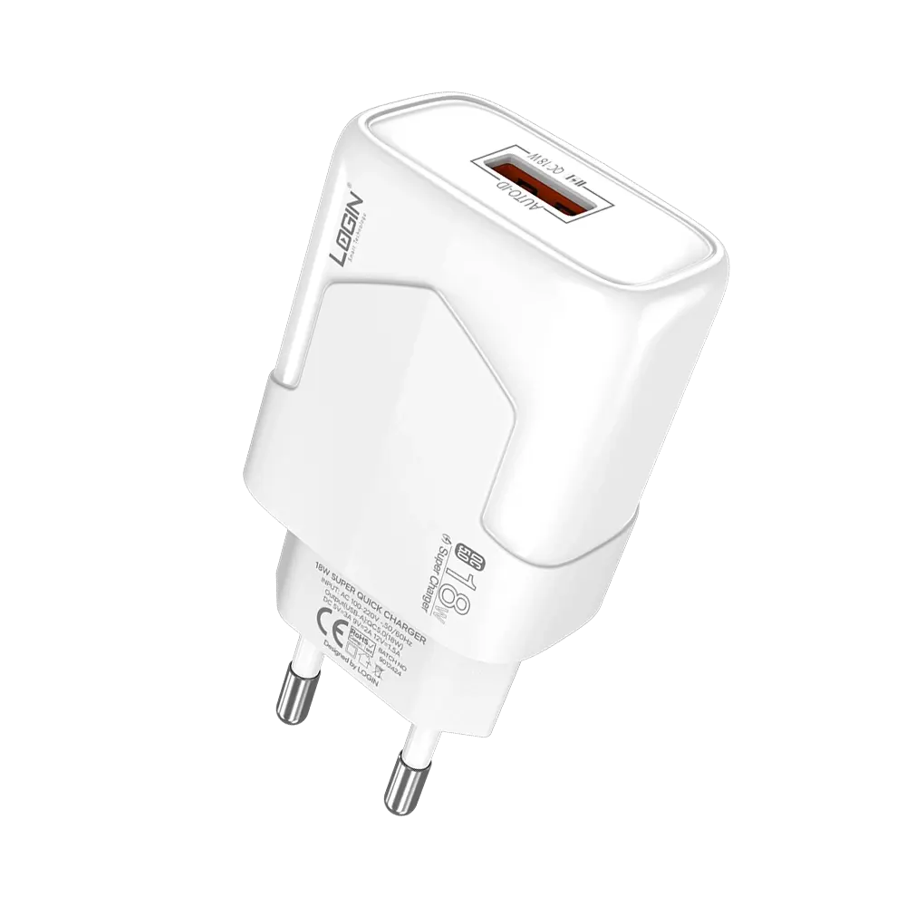 LT-410 Charger 18w | QC 5.0 | Micro | Type-C | IOS