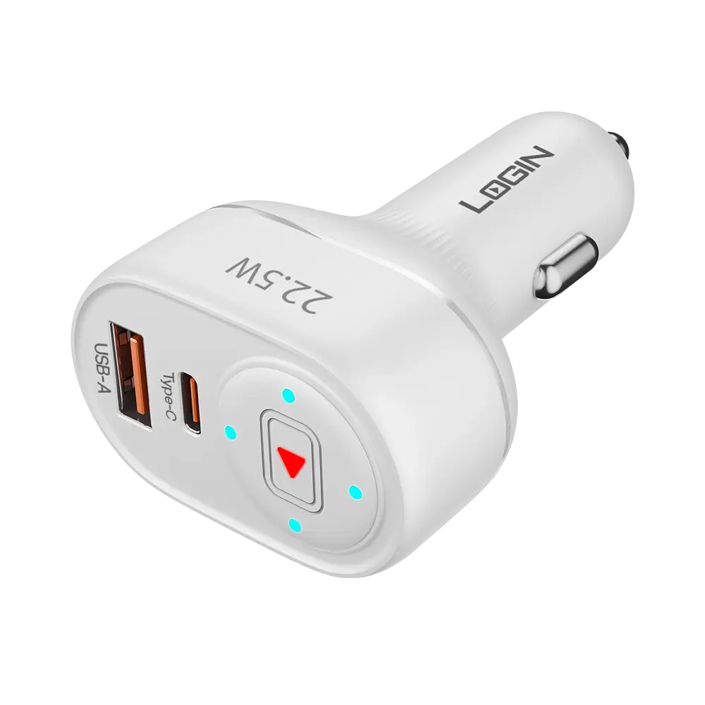 L-600 Car Charger PD 22.5w | Micro | Type-C