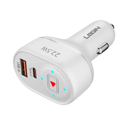 L-600 Car Charger PD 22.5w | Micro | Type-C