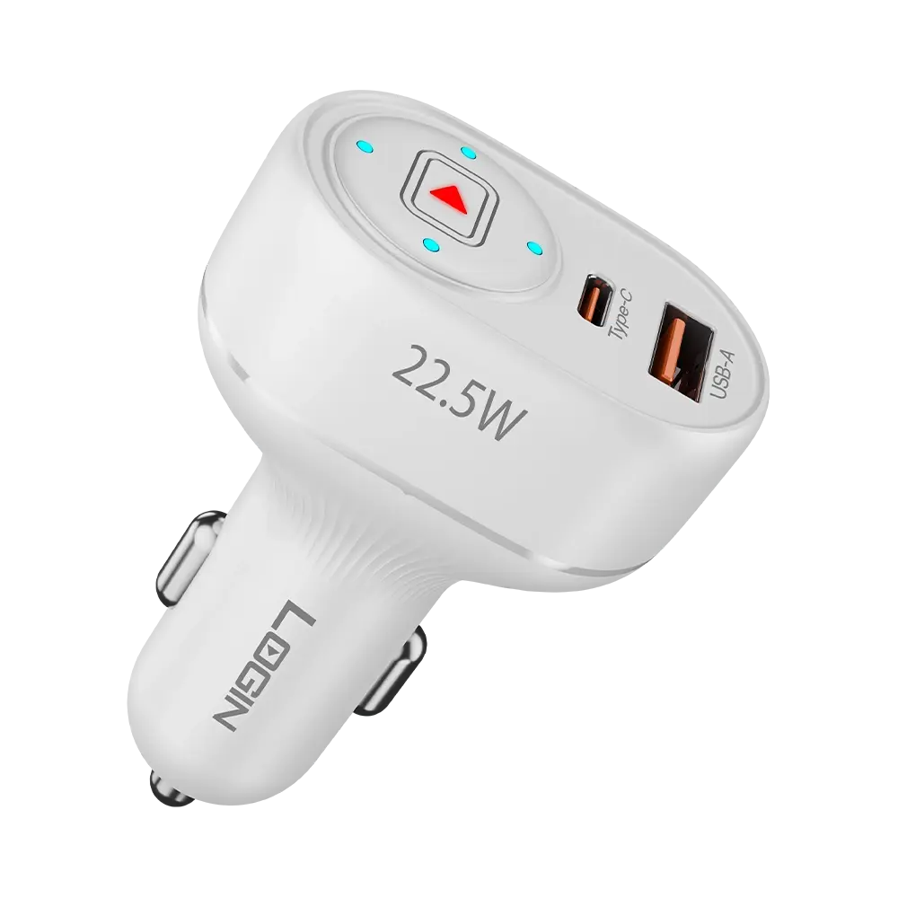 L-600 Car Charger PD 22.5w | Micro | Type-C