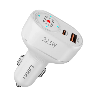 L-600 Car Charger PD 22.5w | Micro | Type-C