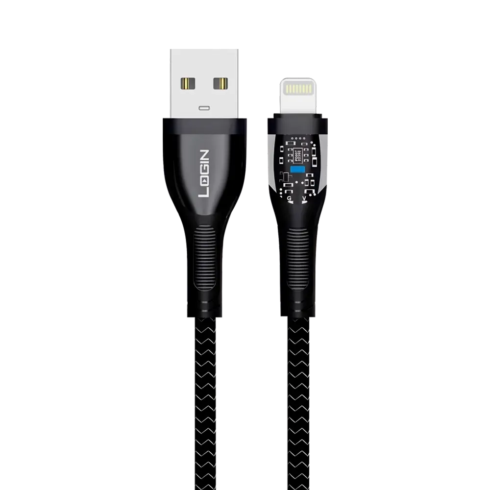 LT-212 Iphone Cable LED Light | Super Fast Chargin