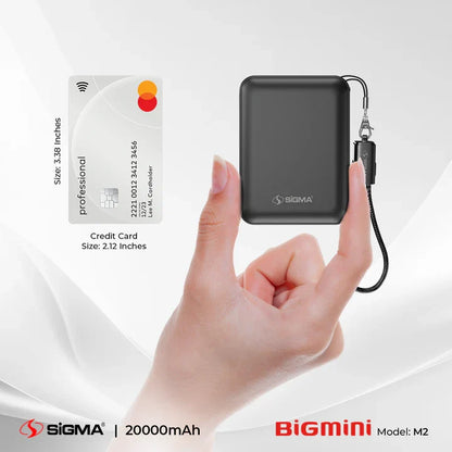 SiGMA M-2 Big Mini Power Bank 20000mAh