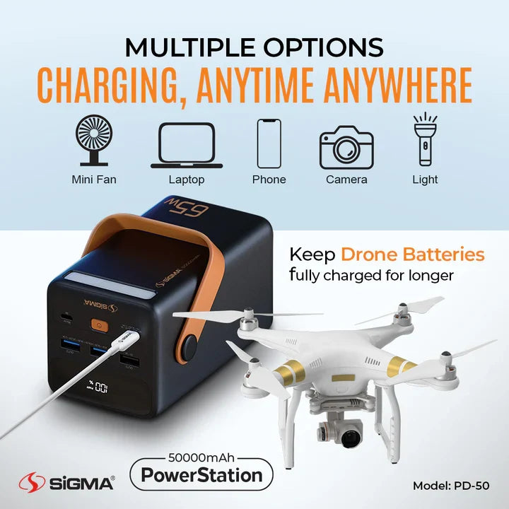 Sigma Power Bank 50000mAh PD-50