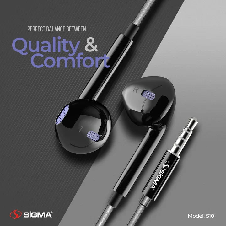 Sigma Quality Stereo handfree S10