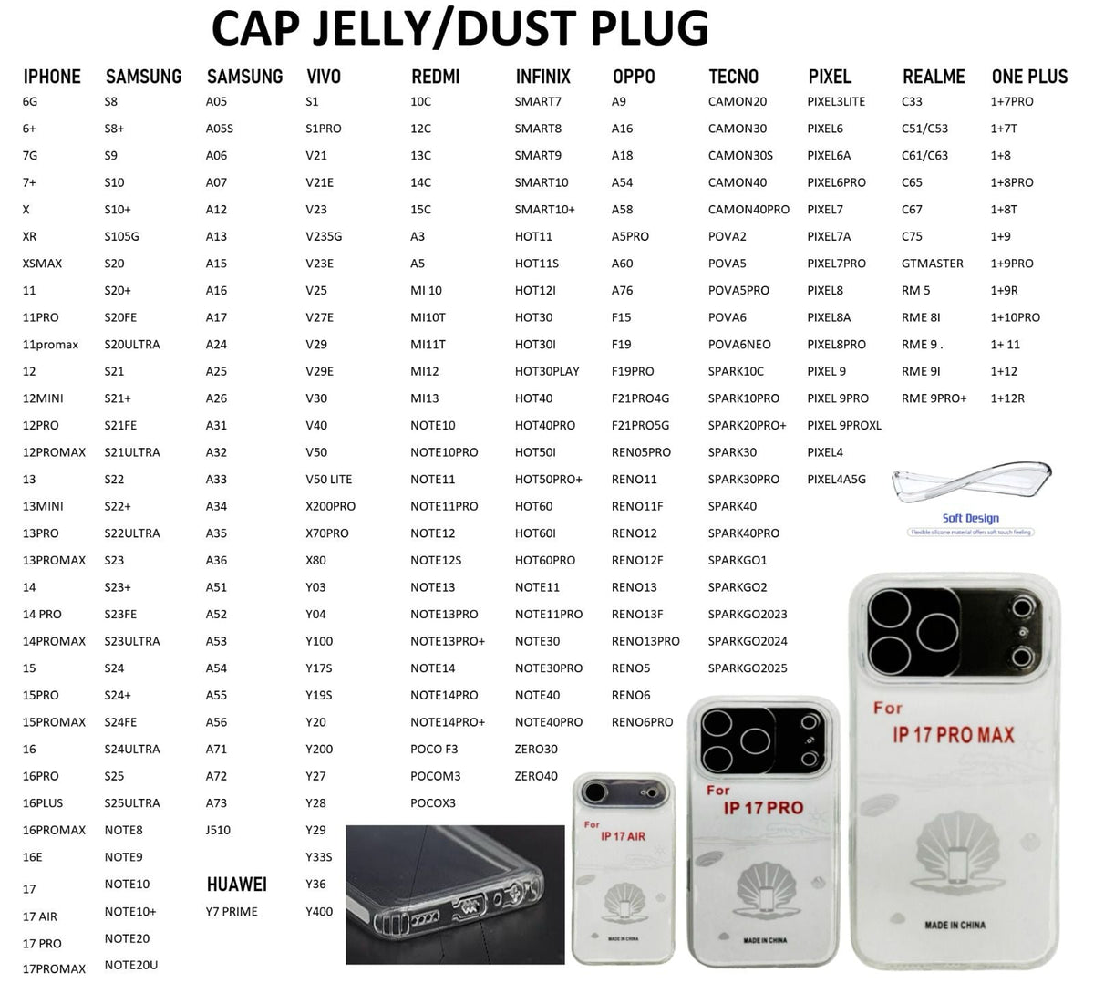 cape jelly for Infinix