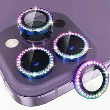 Diamond Camera Lens Protector for iphone 16series to 11series