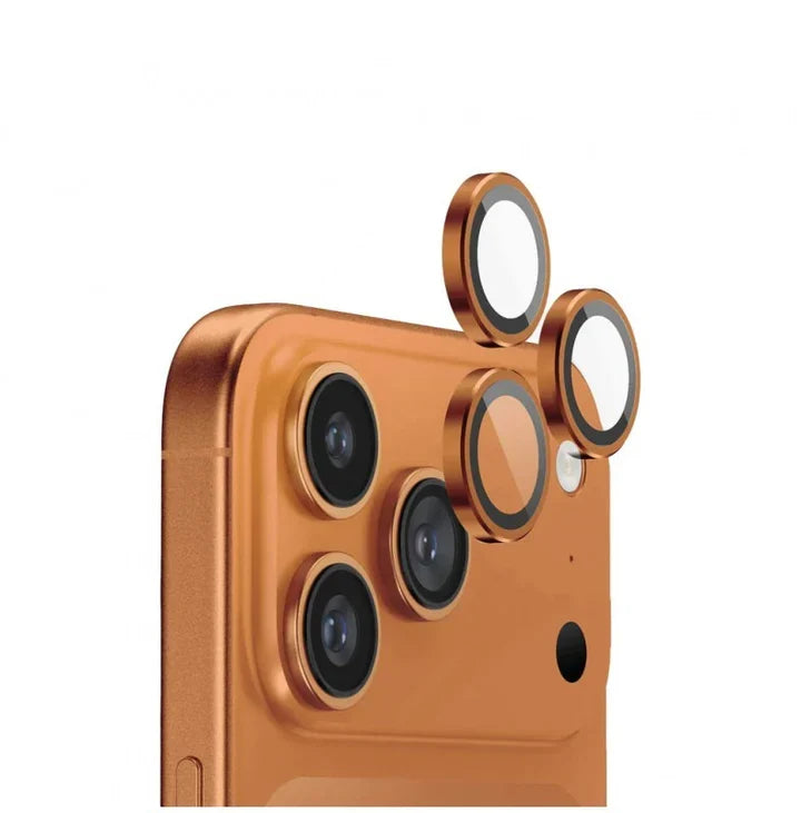 Metal Camera Lens Protector Glass 17pro max & 17 pro