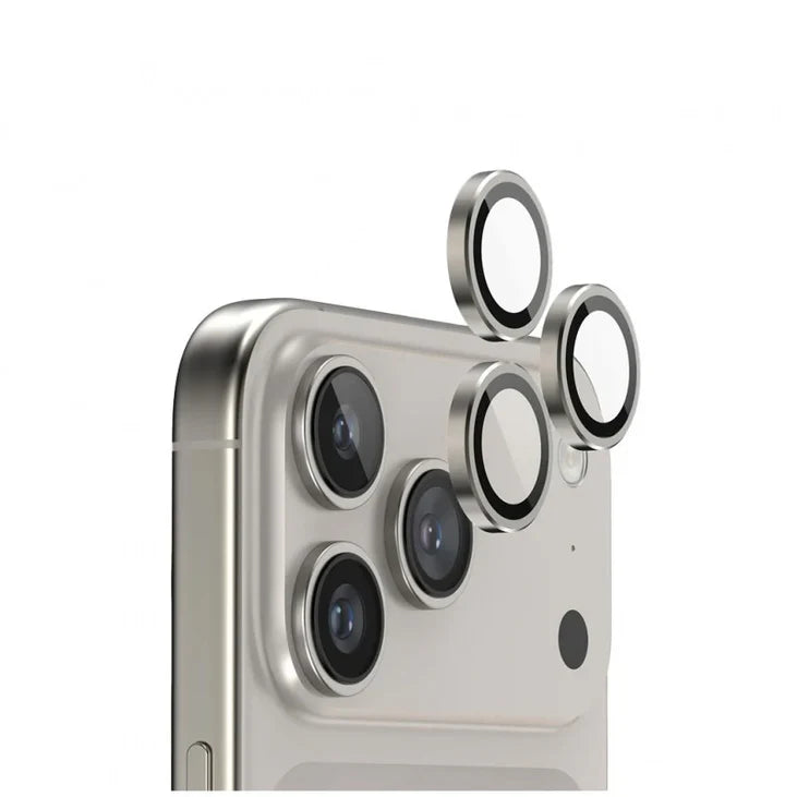 Metal Camera Lens Protector Glass 17pro max & 17 pro