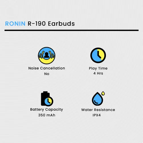 Ronin R-190 Earbuds
