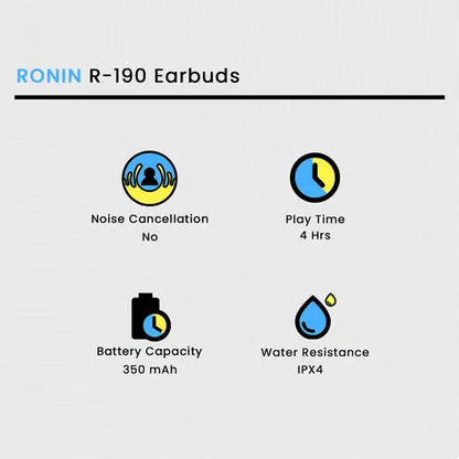 Ronin R-190 Earbuds