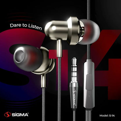 Sigma Premium Stereo handfree S14