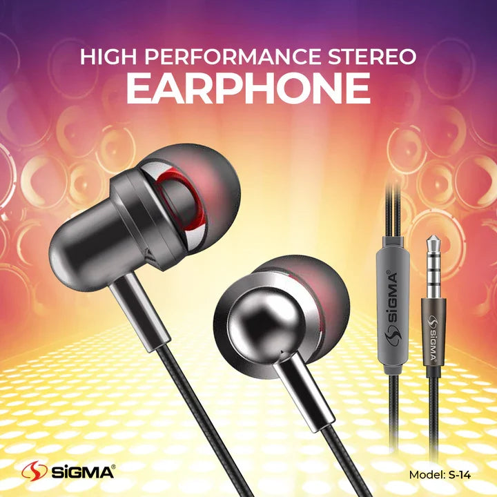 Sigma Premium Stereo handfree S14