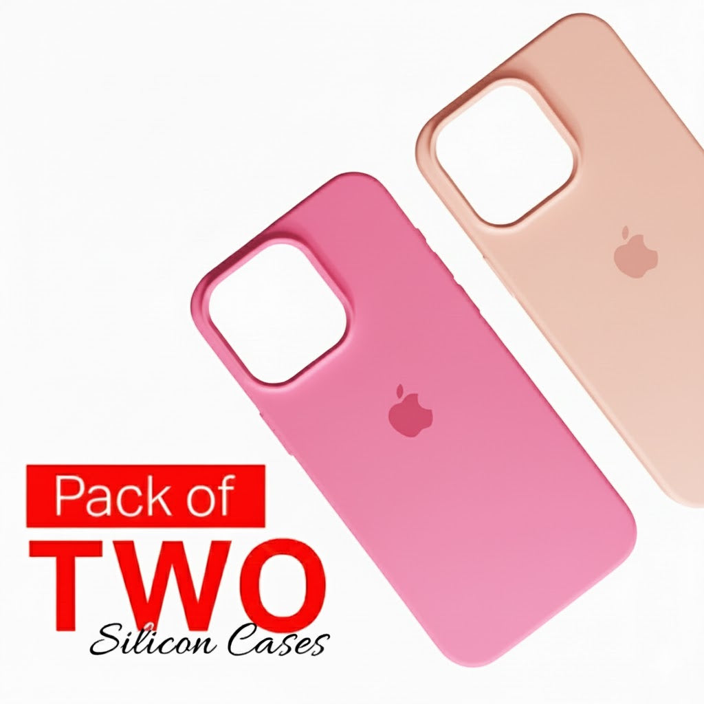 Pack of Two Silicon Cases