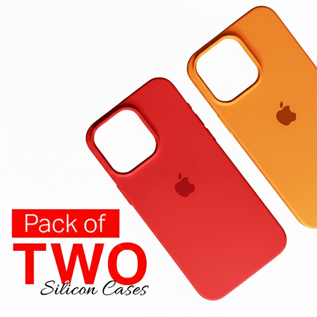 Pack of Two Silicon Cases