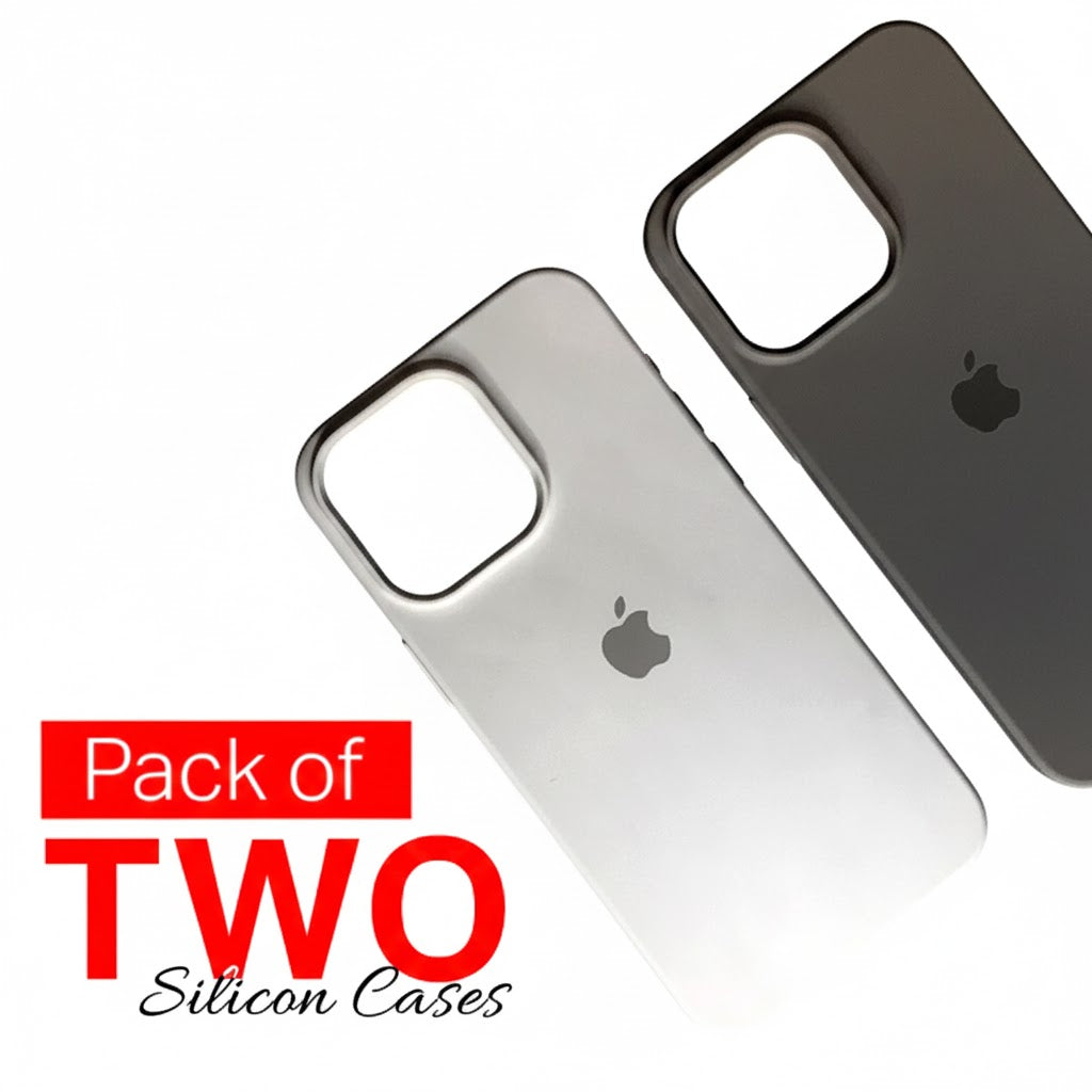 Pack of Two Silicon Cases